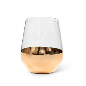 Gold Band Wine Glasses