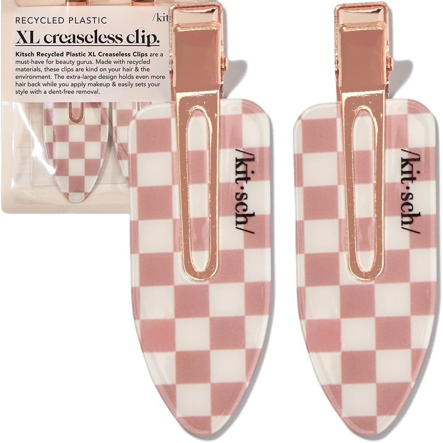 Kitsch XL Creaseless Hair Clips, 2 pc set - Recycled Plastic