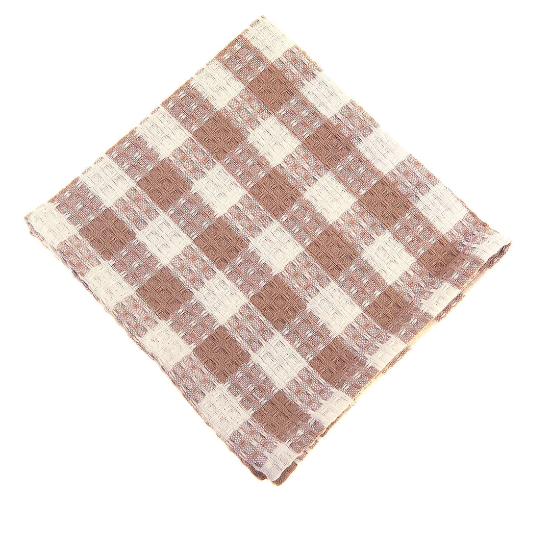 Dish Cloth - Buffalo Beige Check