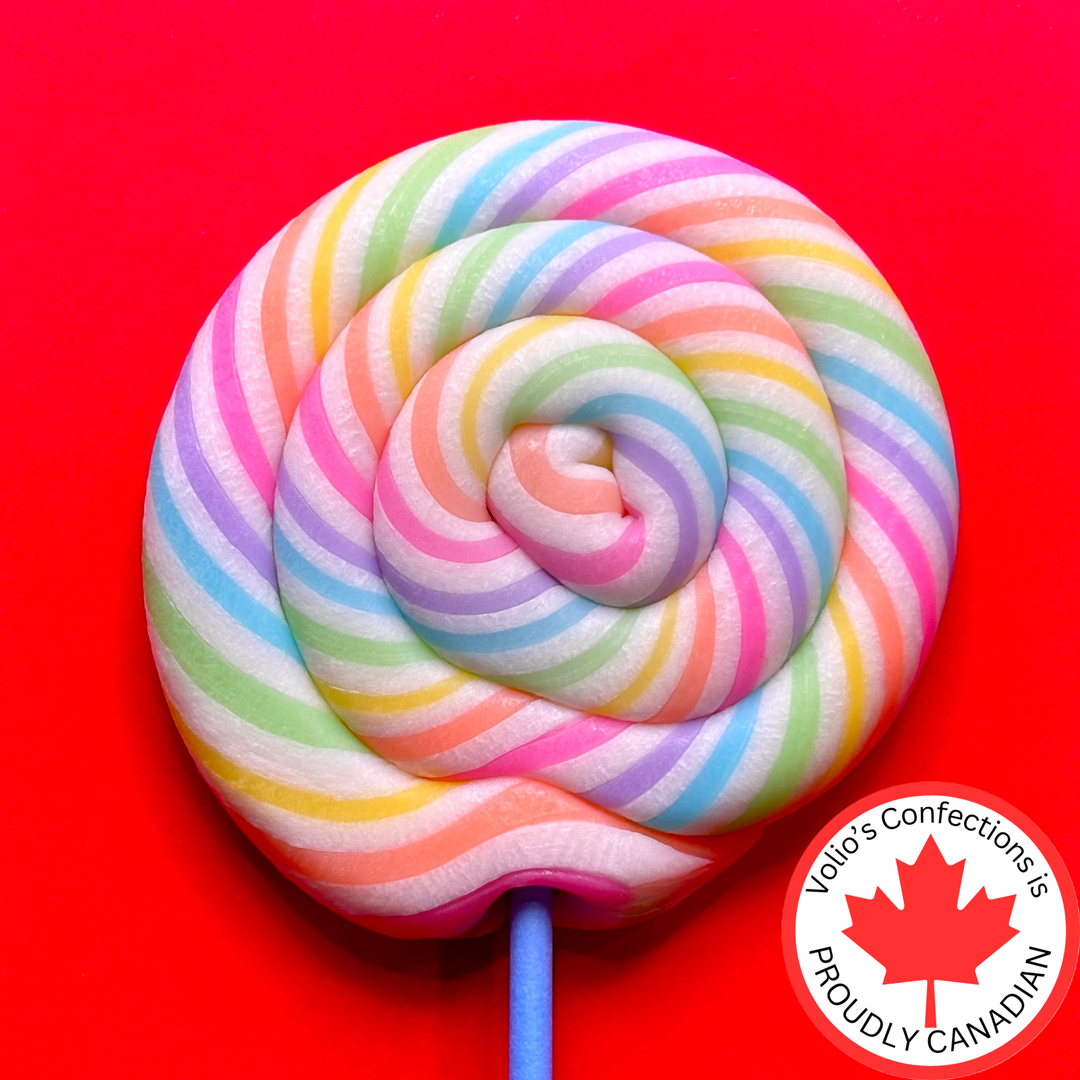 Birthday Cake Handmade Whirl Pop