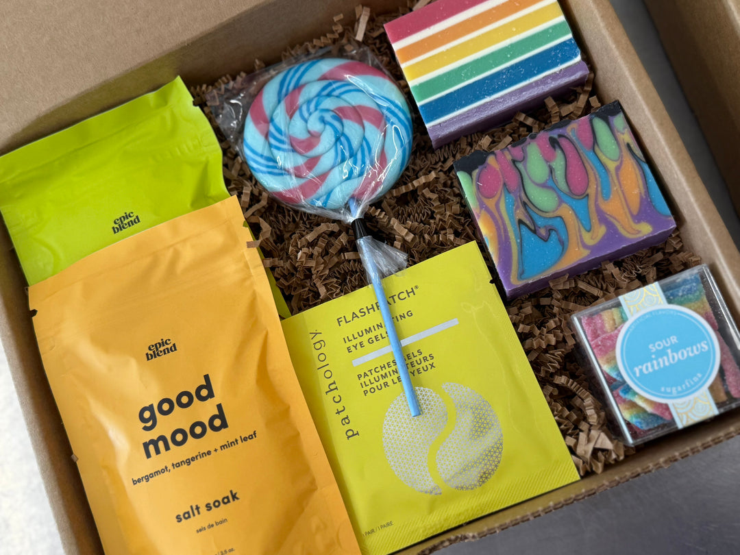 Rainbow Fun Treats Gift Box