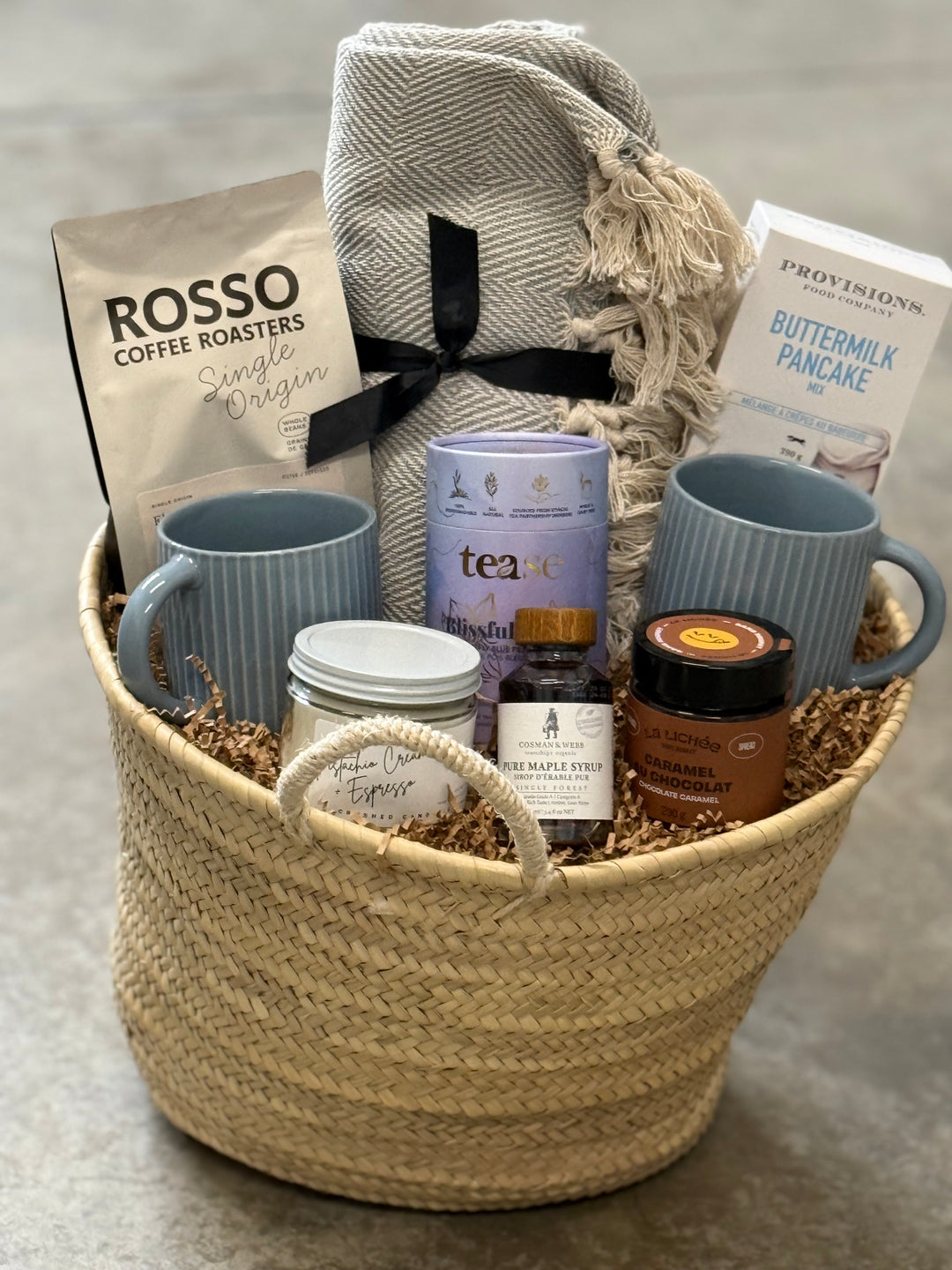 Cozy Morning Gift Basket