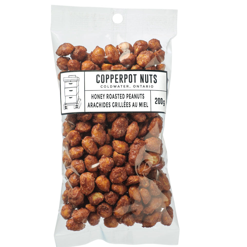 Honey Roasted Peanuts - Copperpot Nuts