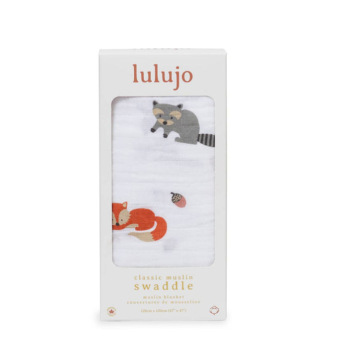 Classic Muslin Swaddle - Forest Friends