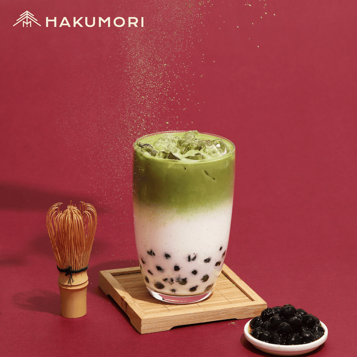 Matcha Boba Tea Kit: Wheat Straws