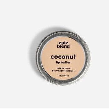 Coconut lip butter container with &