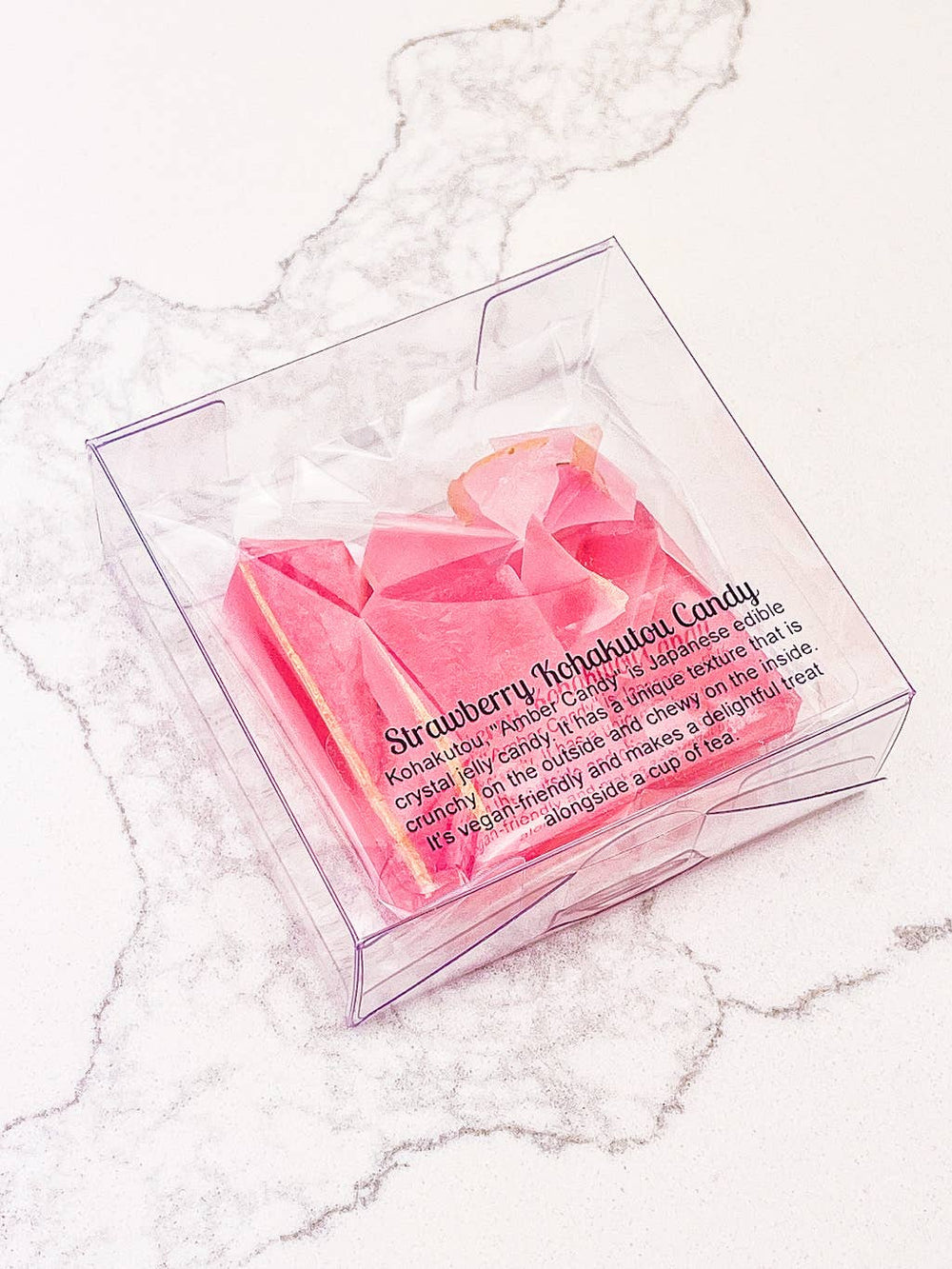 Strawberry Kohakutou Candy - Gift Smack Gift Company