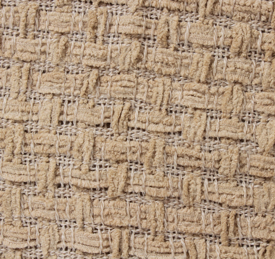 Chenille Basket Weave Throw Blanket, 50x60: Forest Green