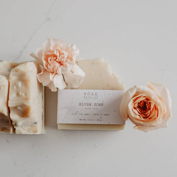 SOAK Bath Co Blush Soap Bar