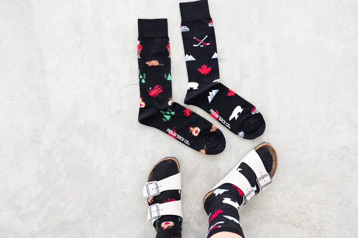 Men's Canada Icons Socks: Men's 7 - 12