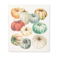 Abbott Pumpkins Swedish Dish Cloth showing a colorful autumn-themed pattern for kitchen cleaning and home decor.
