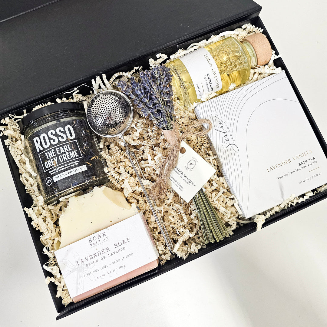 Lavender Field Gift Box