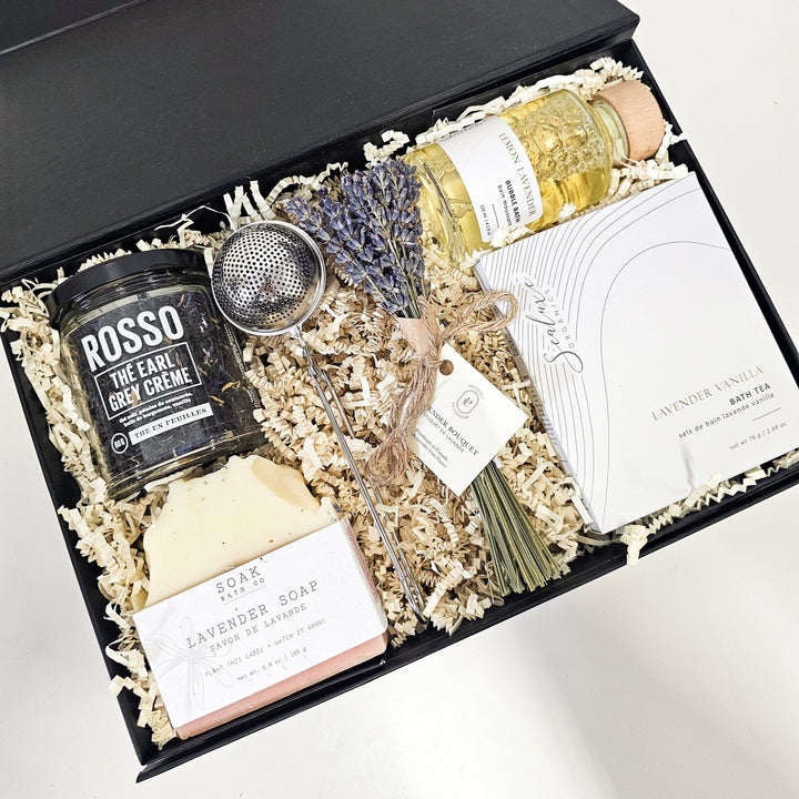 Lavender Field Gift Box