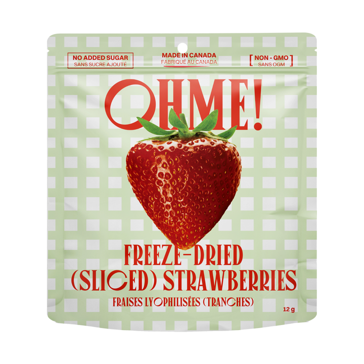 Freeze-Dried Strawberries (Snack Size)