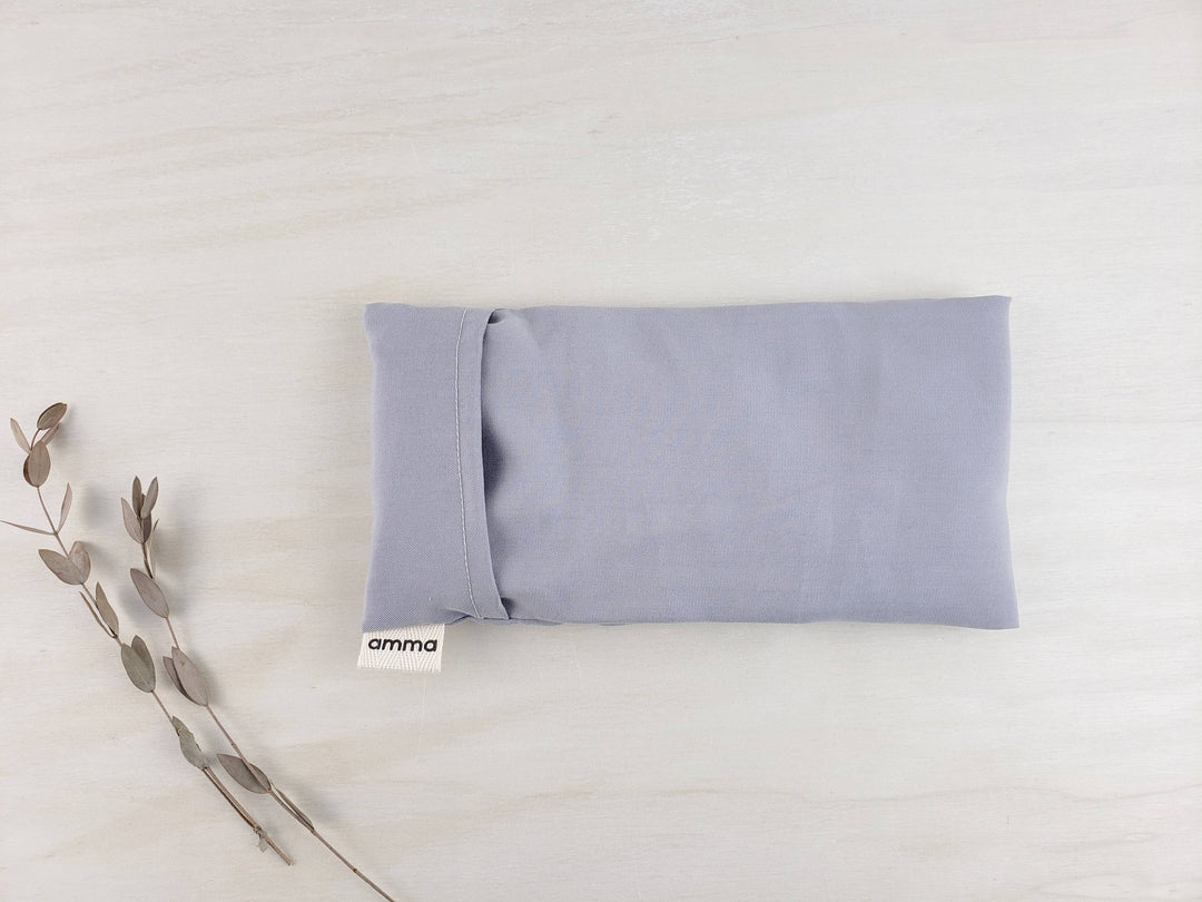 Lavender eye pillow with Tencel washable cover : Agate