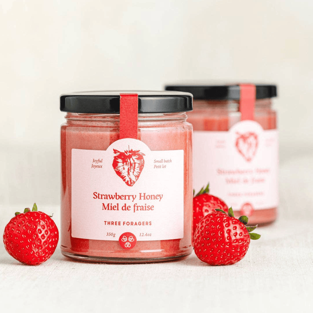 Strawberry Infused Honey - 350 g - Gift Smack Gift Company