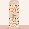 Reusable Beeswax Food Wraps: Mushrooms Single Medium - Gift Smack Gift Company