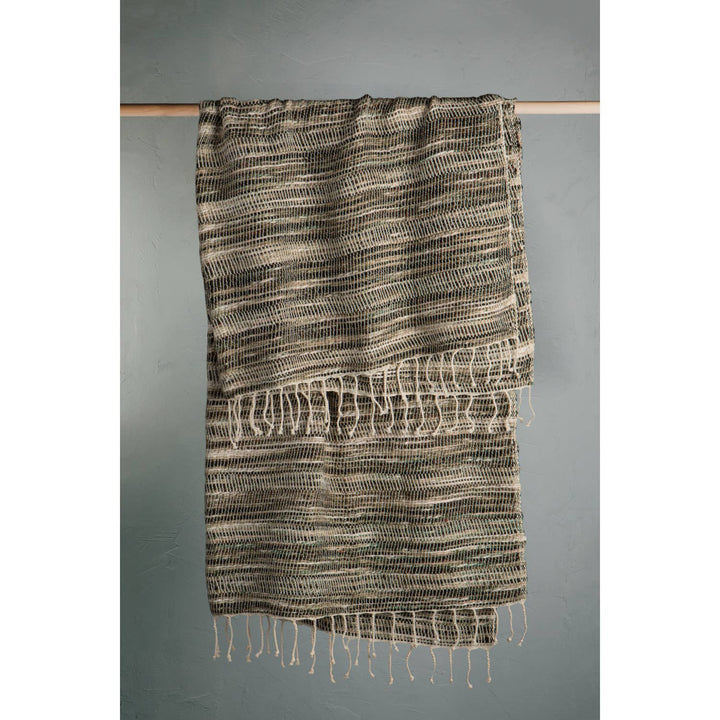 Heirloom Mist Cotton Throw