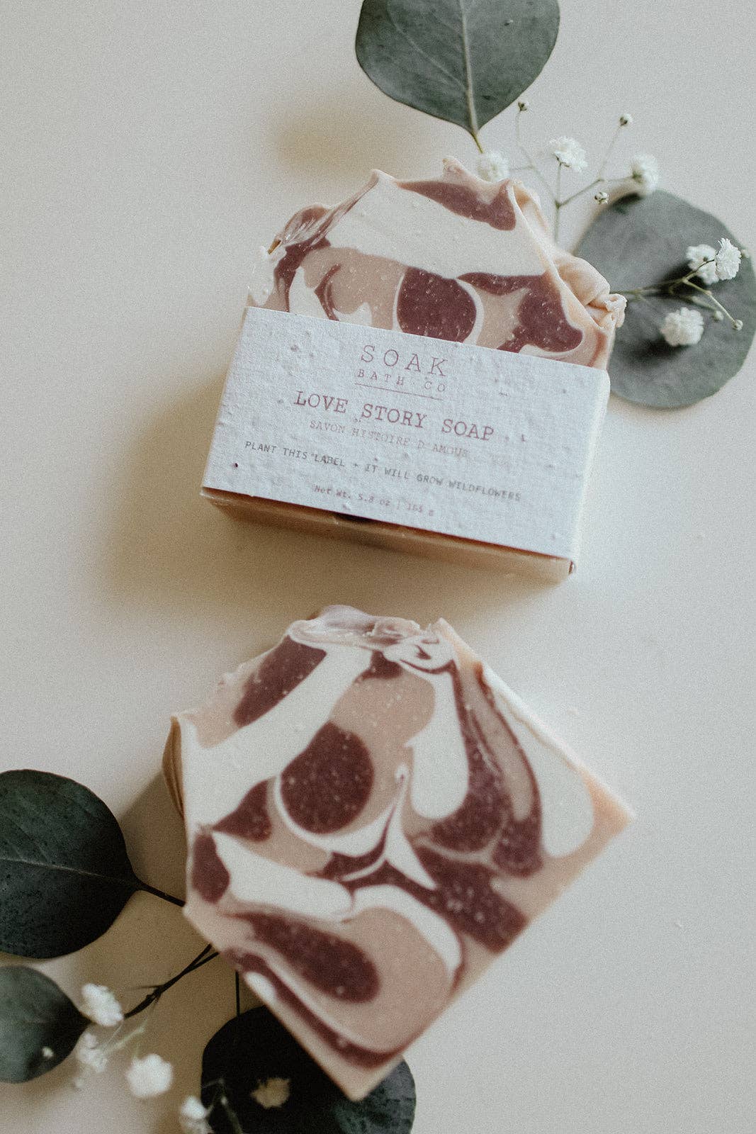 SOAK Bath Co Love Story Soap Bar