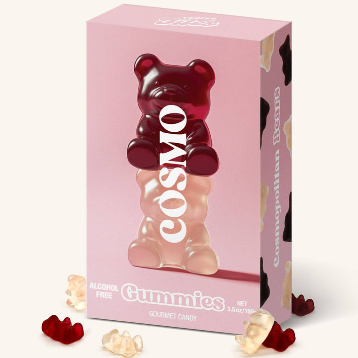 Cosmo Bears Gummies, Chewy Candies, Alcohol-Free