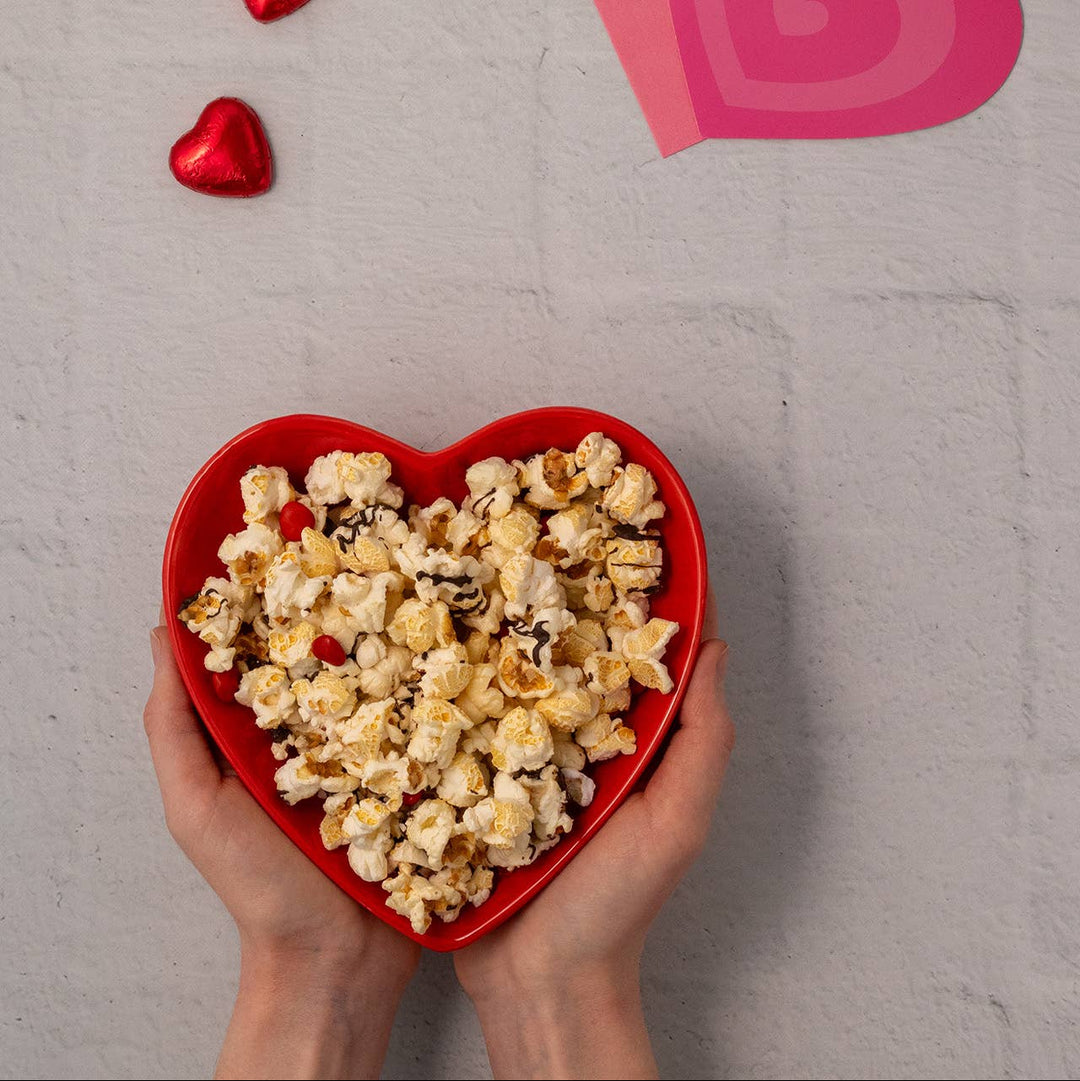 Klondike Kettle Corn Valentine's Day Chocolate & Cinnamon Popcorn