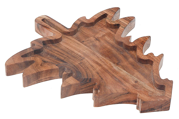 ACACIA OILED WOODEN XMAS TREE SERVING BOARD