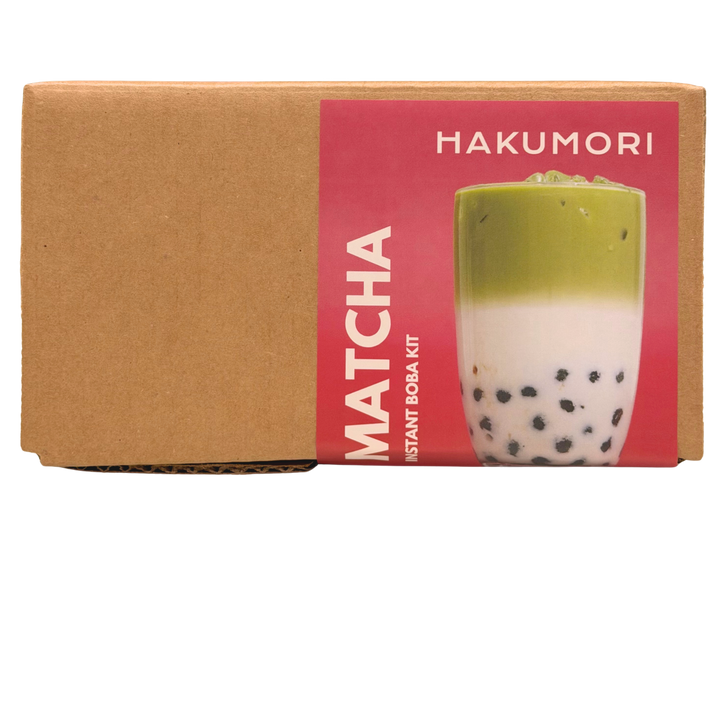 Matcha Boba Tea Kit: Wheat Straws
