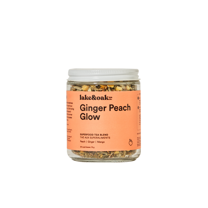 Ginger Peach Glow - Superfood Tea Blend