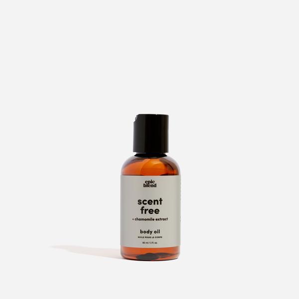 Scent Free Body Oil: 2oz
