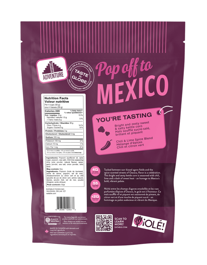 Sweet Chili Heat Popcorn (Vegan) - Gift Smack Gift Company