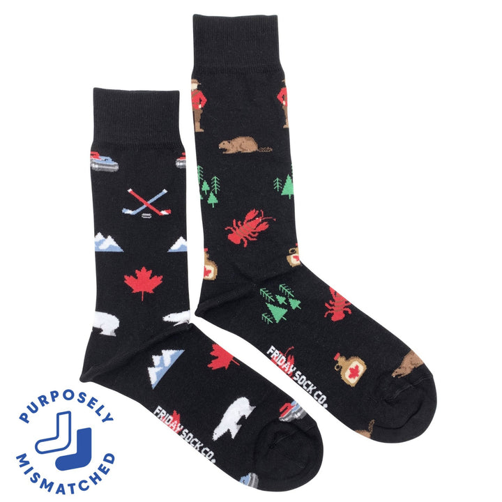 Men's Canada Icons Socks: Men's 7 - 12
