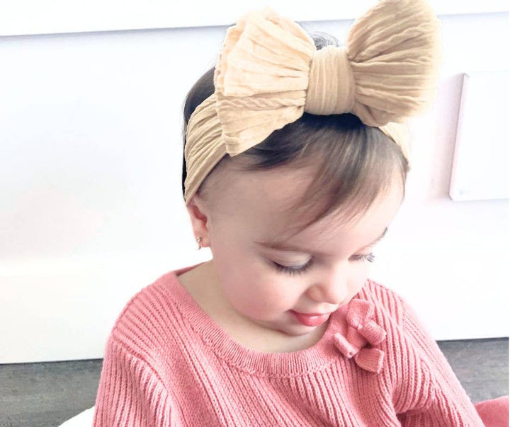 Baby Bow Headband: Multiple Colors