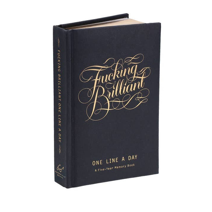 Black book titled &