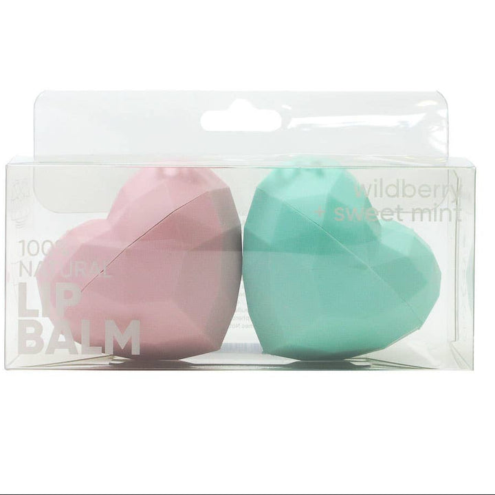 Rebels Refinery 2 Pack Heart Lip Balm