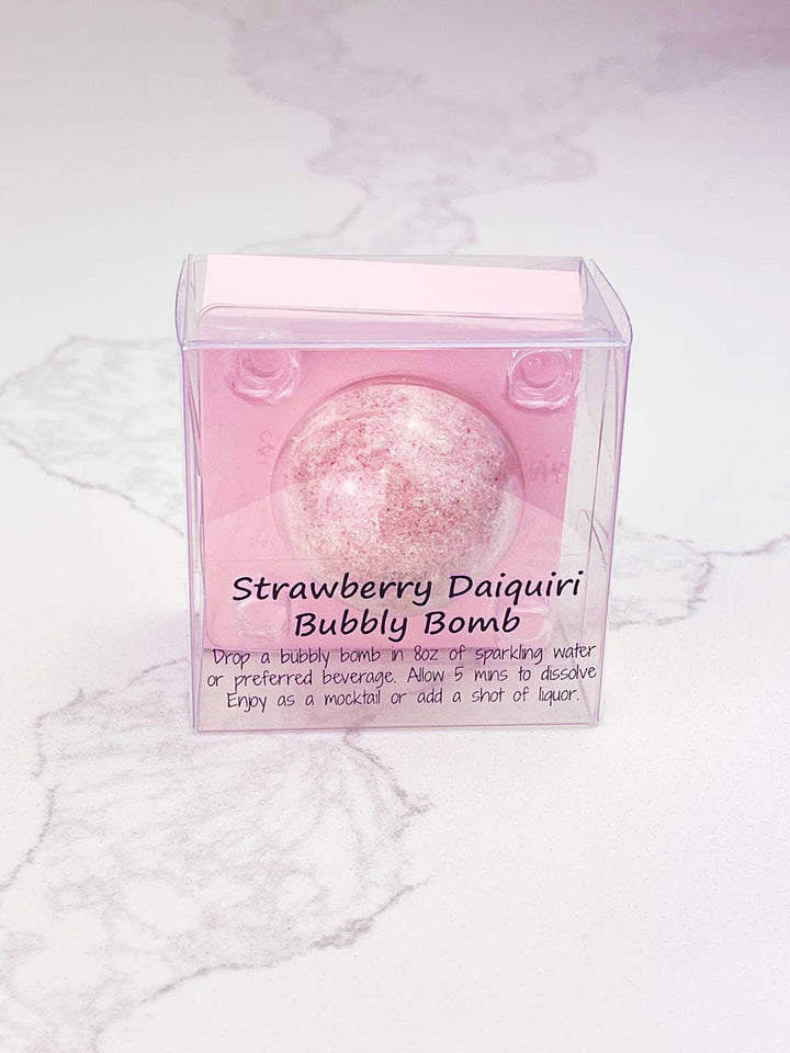 Strawberry Daiquiri Bubbly Bomb