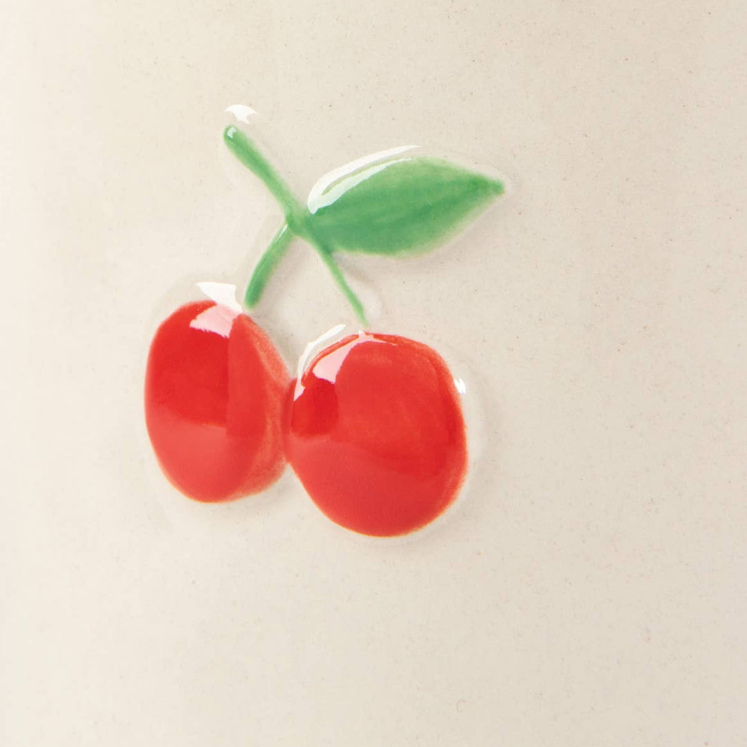 Cherry Embossed Mug