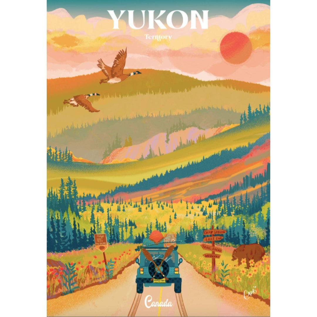 Yukon Road Trip | 1000-Piece Puzzle | Designed in Canada - Gift Smack Gift Company
