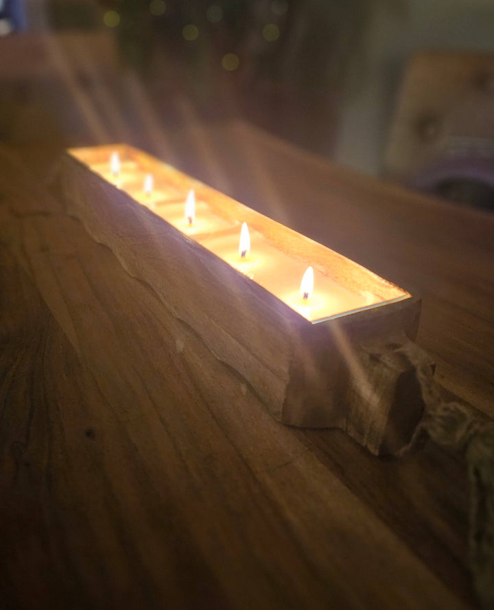 Mango Tray Dough Bowl Candle: Pumpkin Muffins