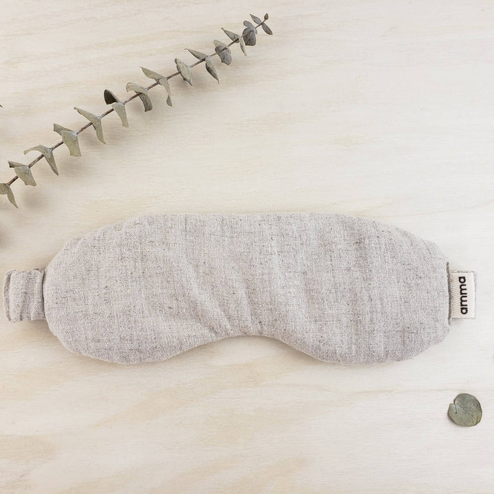 Therapeutic lavender eye mask (hemp &amp; organic cotton sand) - Gift Smack Gift Company