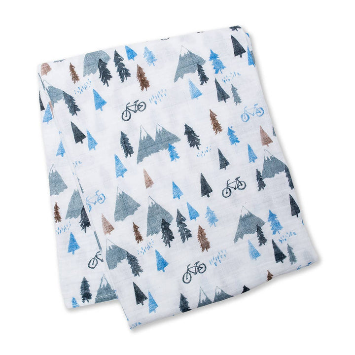 Classic Muslin Swaddle - Mountain Top - Gift Smack Gift Company