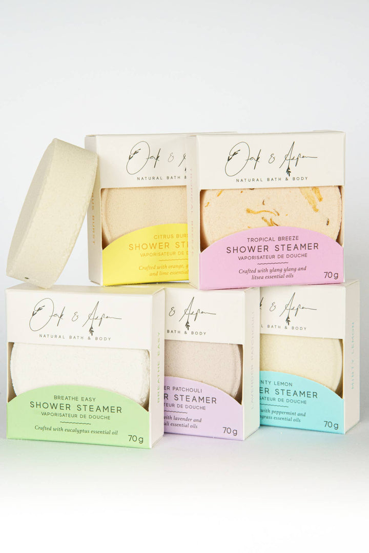 Individual Shower Steamer: Minty Lemon