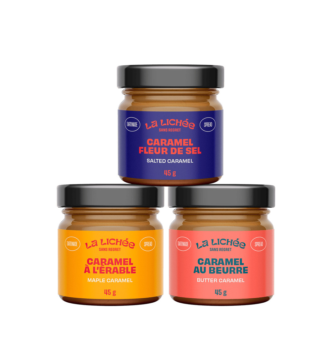 Three jars of &