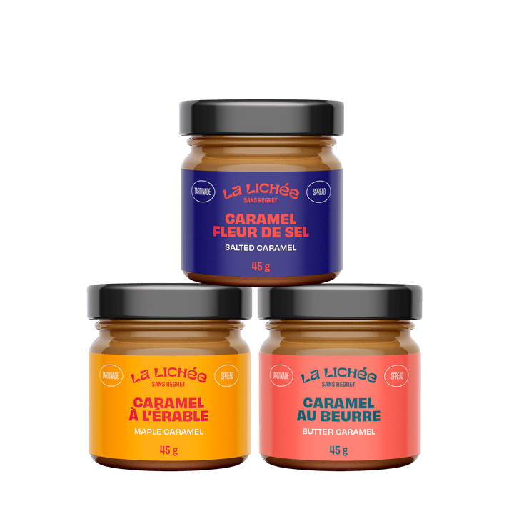 Three jars of &