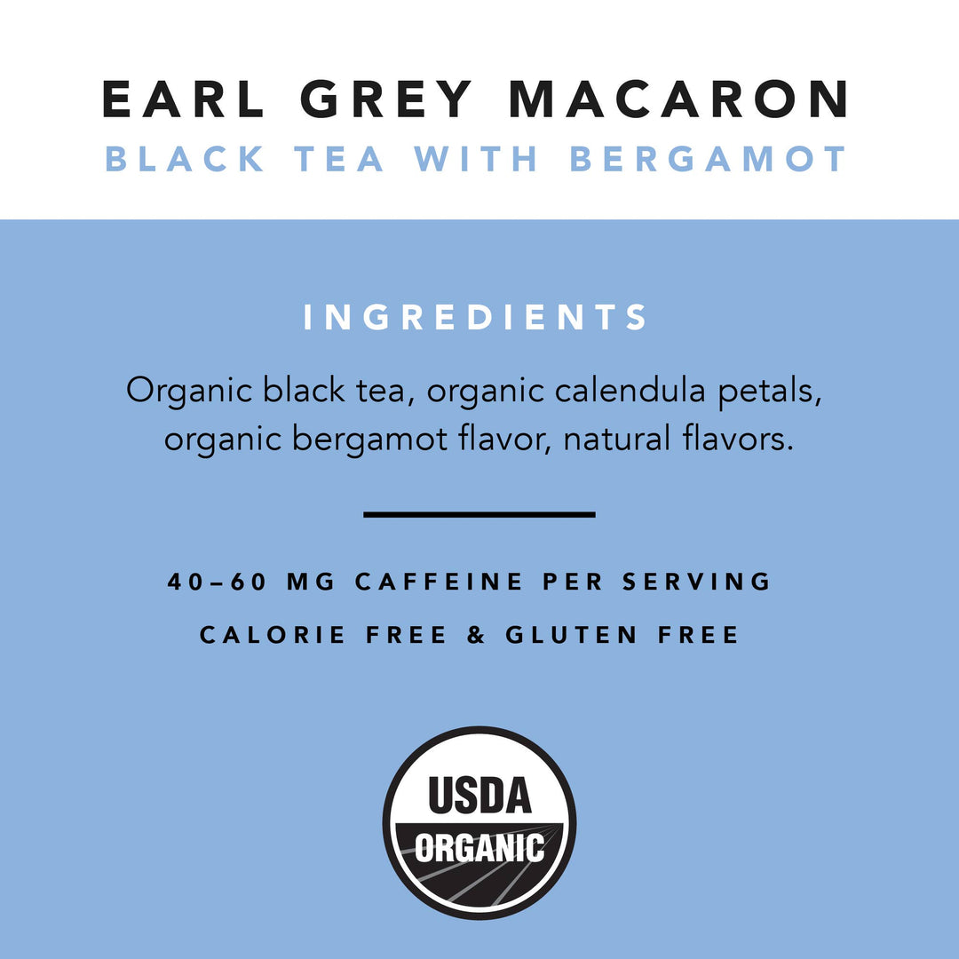 Earl Grey Macaron - Black Tea