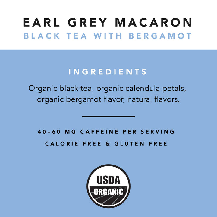 Earl Grey Macaron - Black Tea