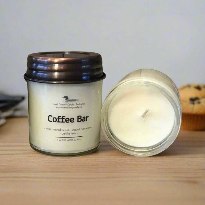 Coffee Bar - 9 oz Soy Wax Candle - Best Seller!