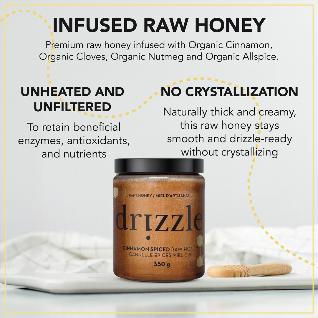 Cinnamon Spiced Craft Honey – 350 g (12 oz)