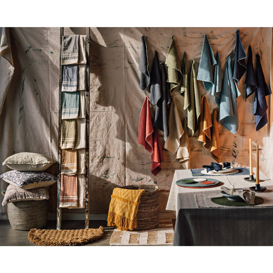 Heirloom Linea Shadow Woven Dishtowels Set of 2