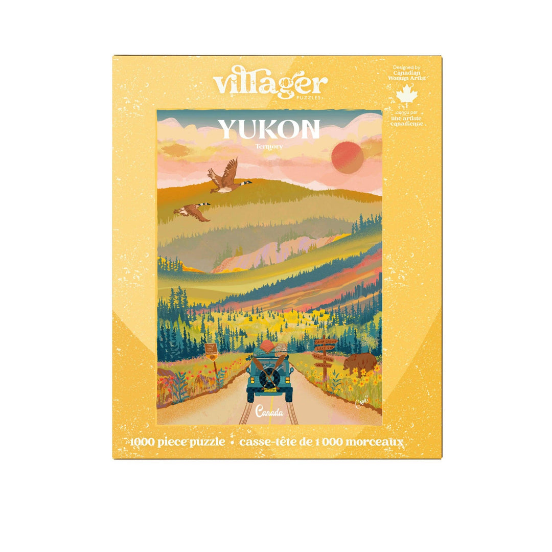 Yukon Road Trip | 1000-Piece Puzzle | Designed in Canada - Gift Smack Gift Company