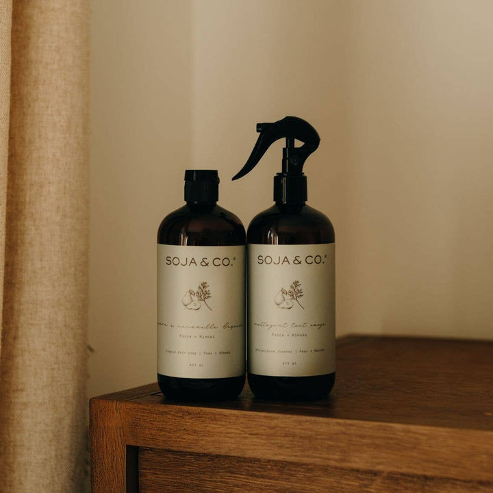 Liquid Dish Soap | Pear + Hinoki: 475ml - Gift Smack Gift Company